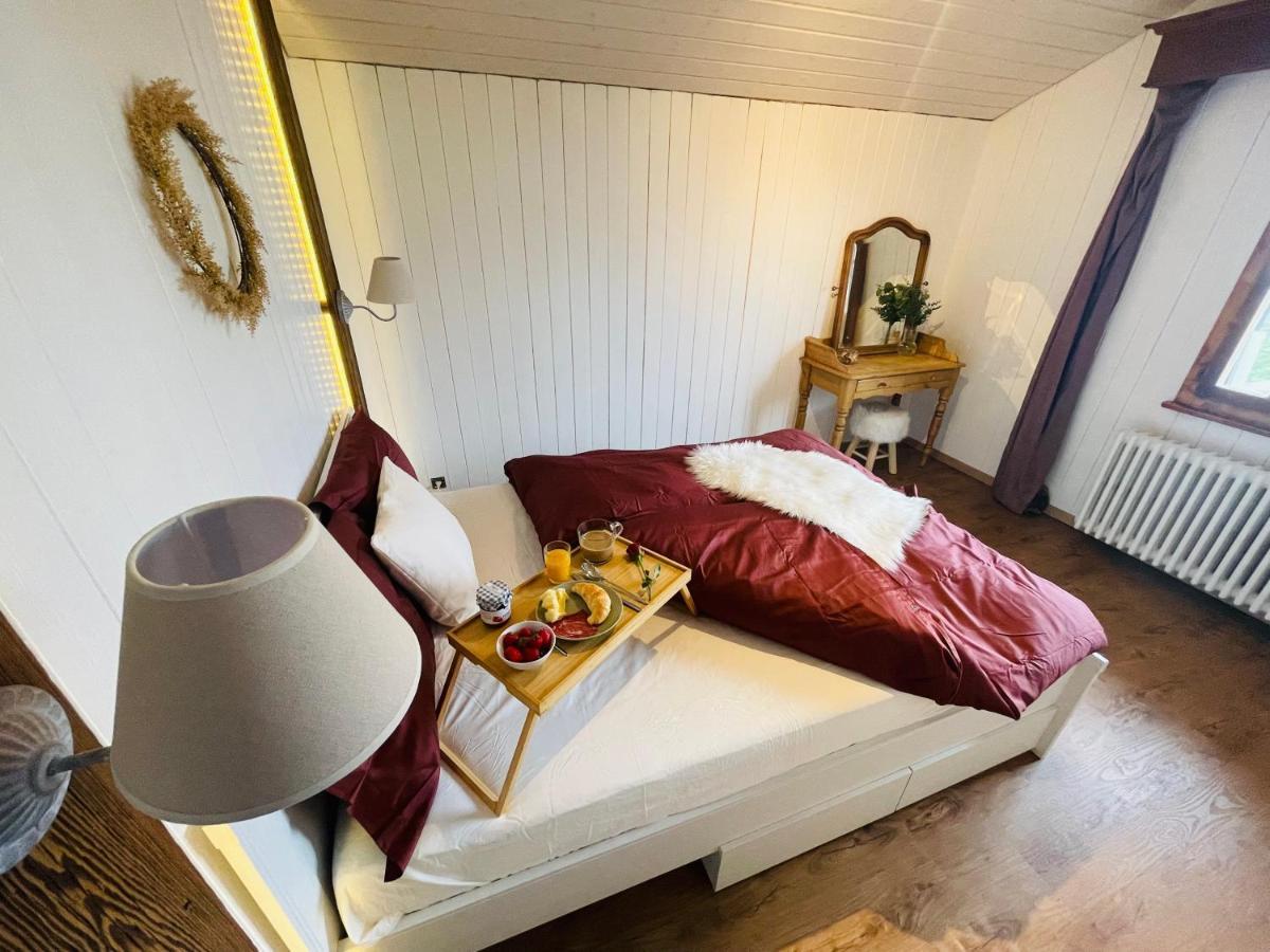 Chalet 4 Personnes Avec Sauna Leysin Ngoại thất bức ảnh