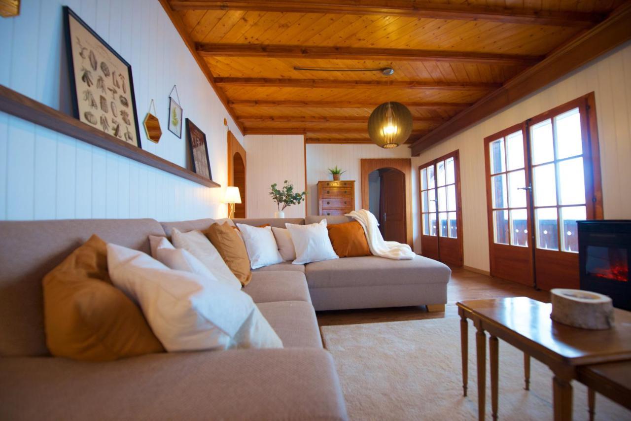 Chalet 4 Personnes Avec Sauna Leysin Ngoại thất bức ảnh