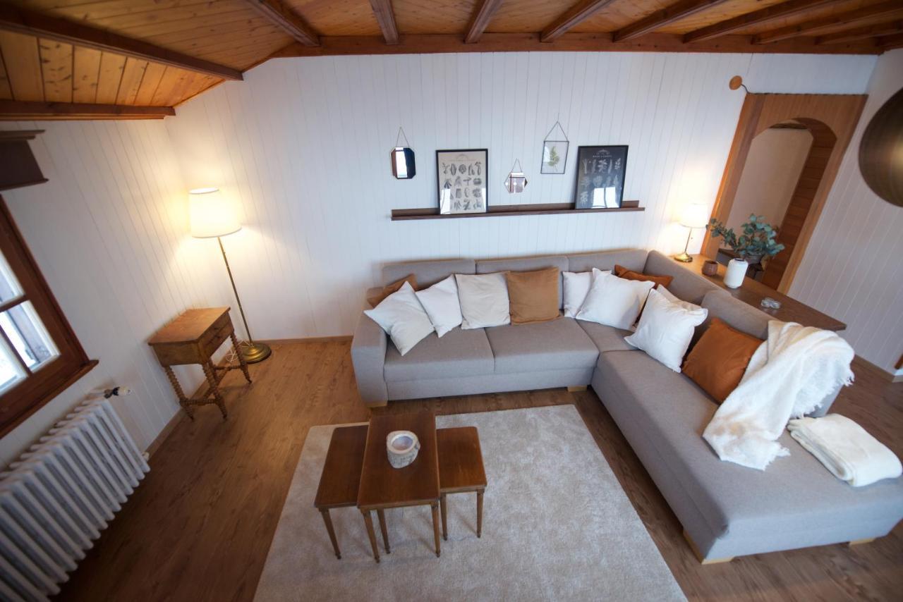 Chalet 4 Personnes Avec Sauna Leysin Ngoại thất bức ảnh