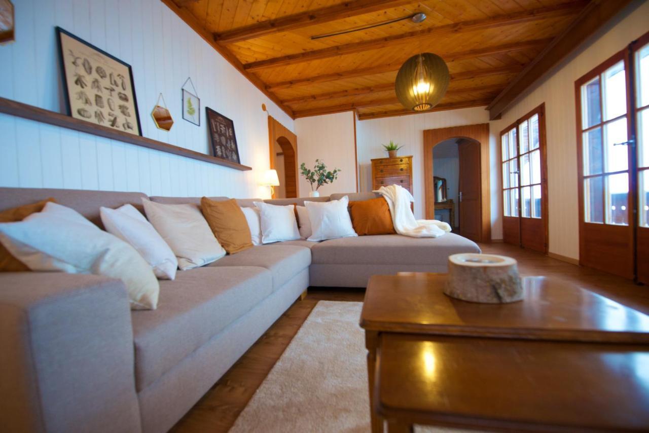 Chalet 4 Personnes Avec Sauna Leysin Ngoại thất bức ảnh
