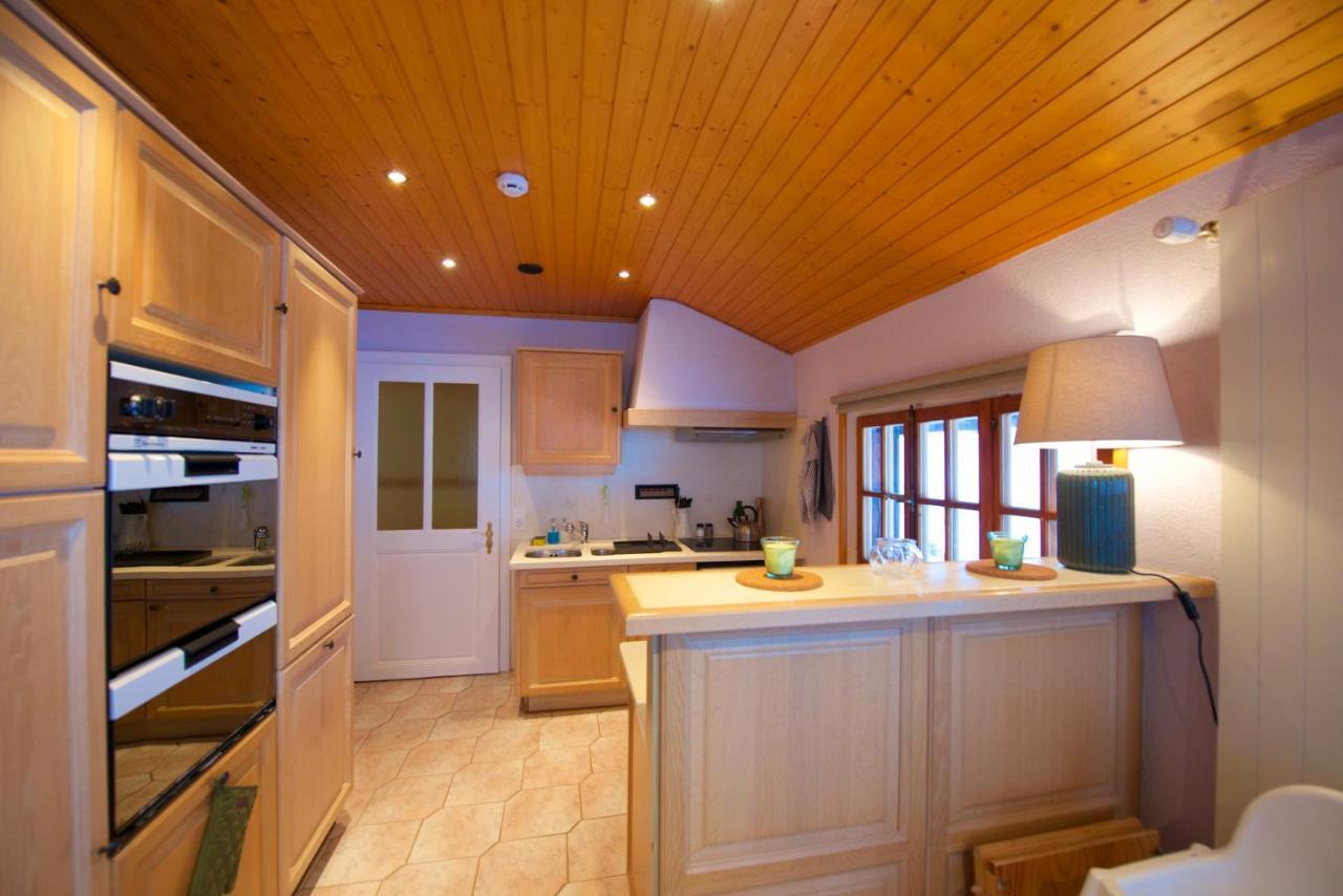 Chalet 4 Personnes Avec Sauna Leysin Ngoại thất bức ảnh
