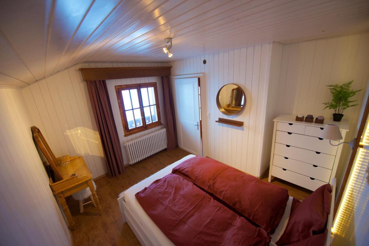 Chalet 4 Personnes Avec Sauna Leysin Ngoại thất bức ảnh